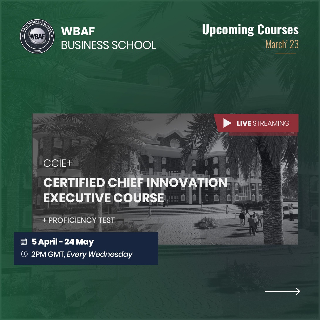 Certified Chief Innovation Executive Course